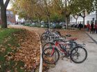 miniatura Parked in the bike shed Vives building the campus of the University of La Rioja