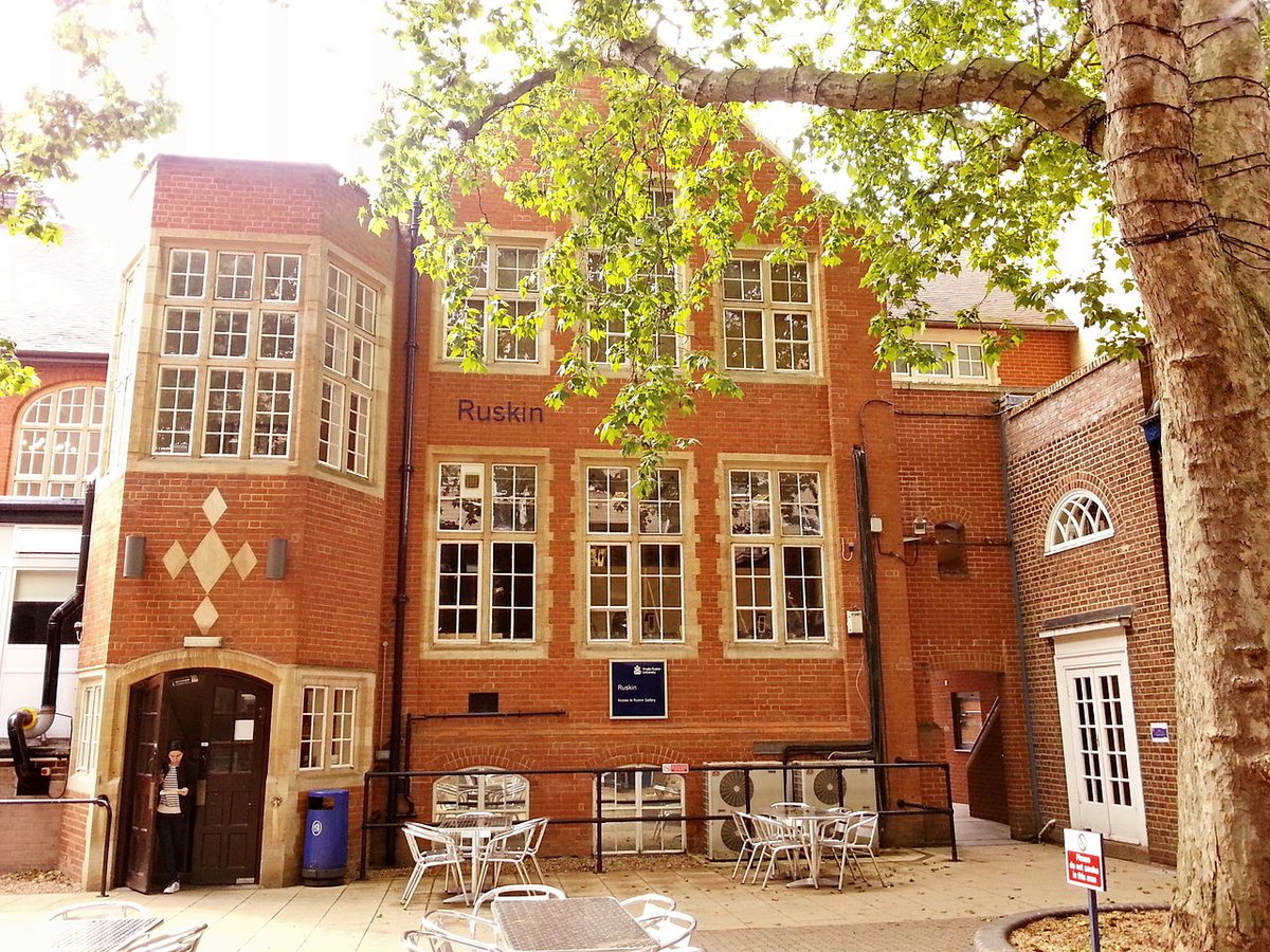 Ruskin Building is part of the original 1858 institutional compound from where the modern day Anglia Ruskin University evolved. It is home to Mumford Theatre and Ruskin Gallery, two of the major on-campus exhibition venues of the university