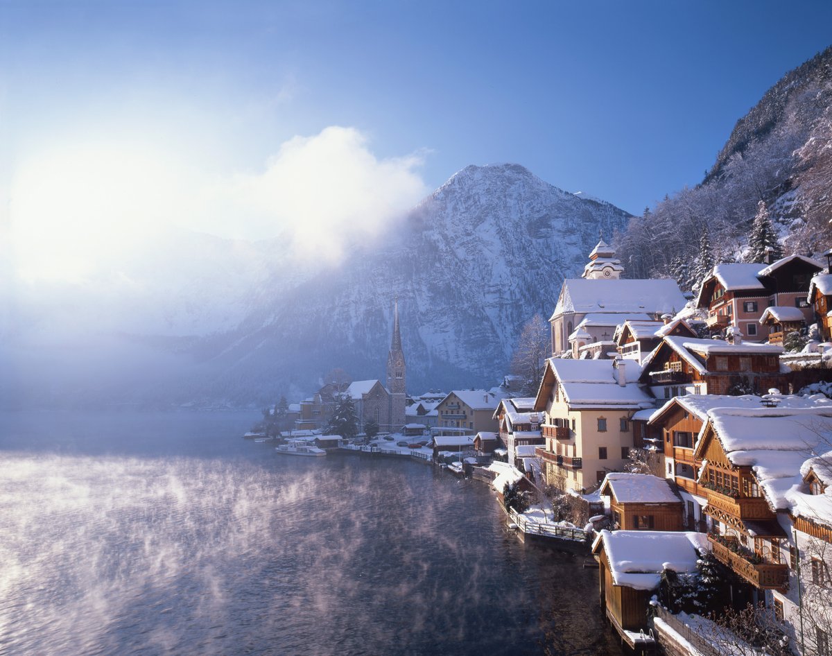 Австрия Зимой Фото